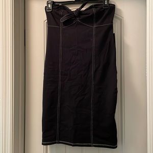 Express strapless dress